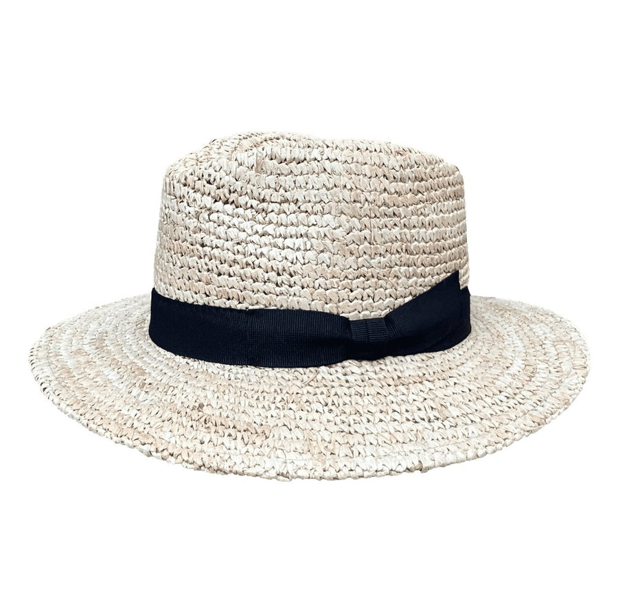 Raffia Strohhut Fedora - faustmann GERMANY - hutwelt