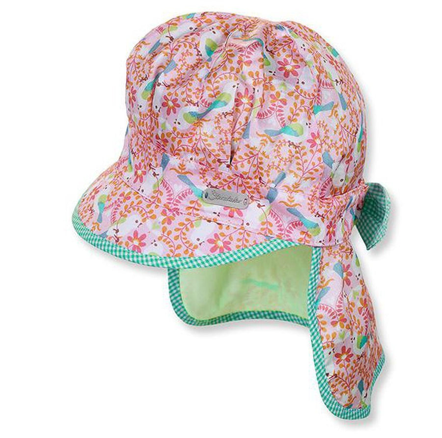 Sterntaler Cap mit Nackenschutz rose 1421521 - Sterntaler® - hutwelt