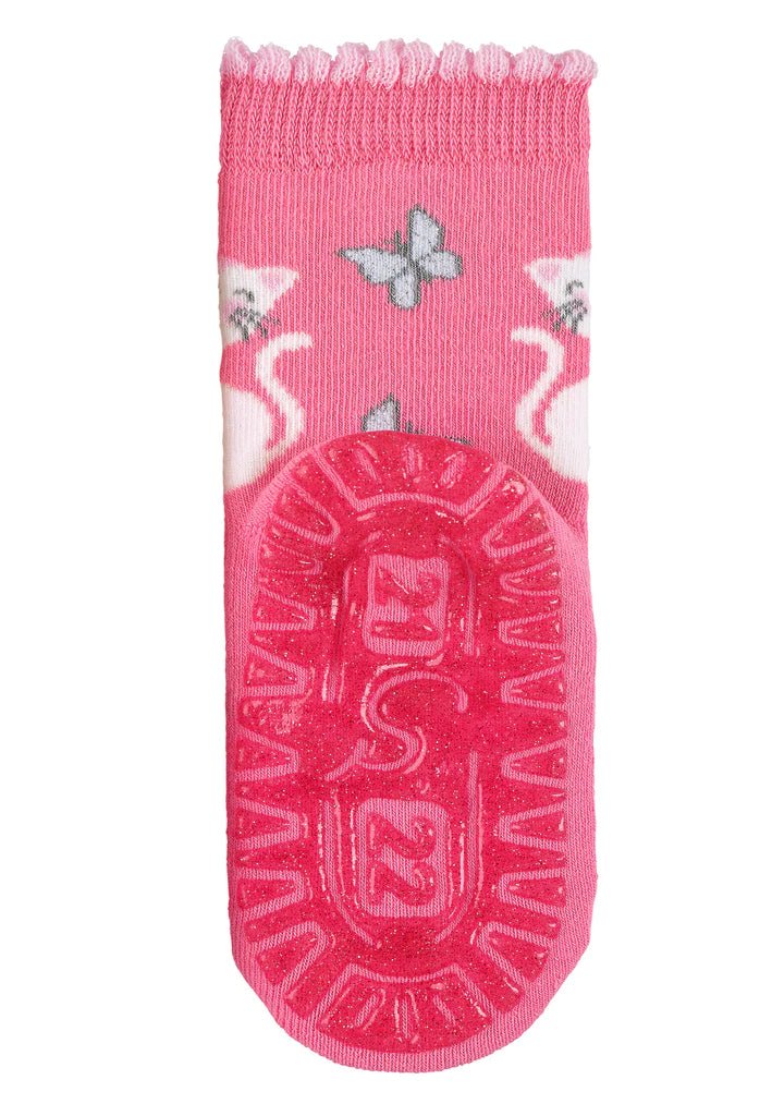 Sterntaler Glitzer Fliesen Flitzer Socken Air Katze - Sterntaler® - hutwelt