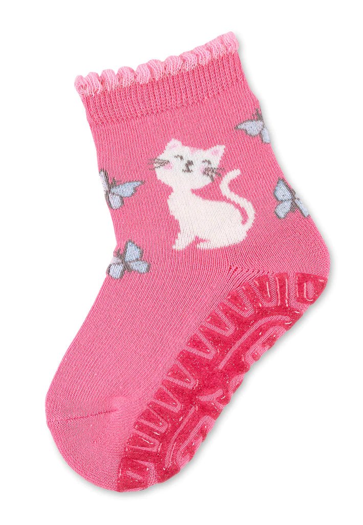 Sterntaler Glitzer Fliesen Flitzer Socken Air Katze - Sterntaler® - hutwelt