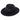 Traveller Raffia Crochet schwarz - fiebig - hutwelt