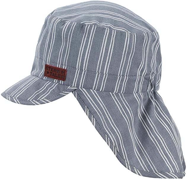 Sterntaler Schirmmütze Cap mit Nackenschutz Stripes-Sterntaler-hutwelt