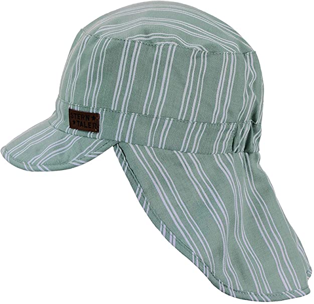 Sterntaler Schirmmütze Cap mit Nackenschutz Stripes-Sterntaler-hutwelt