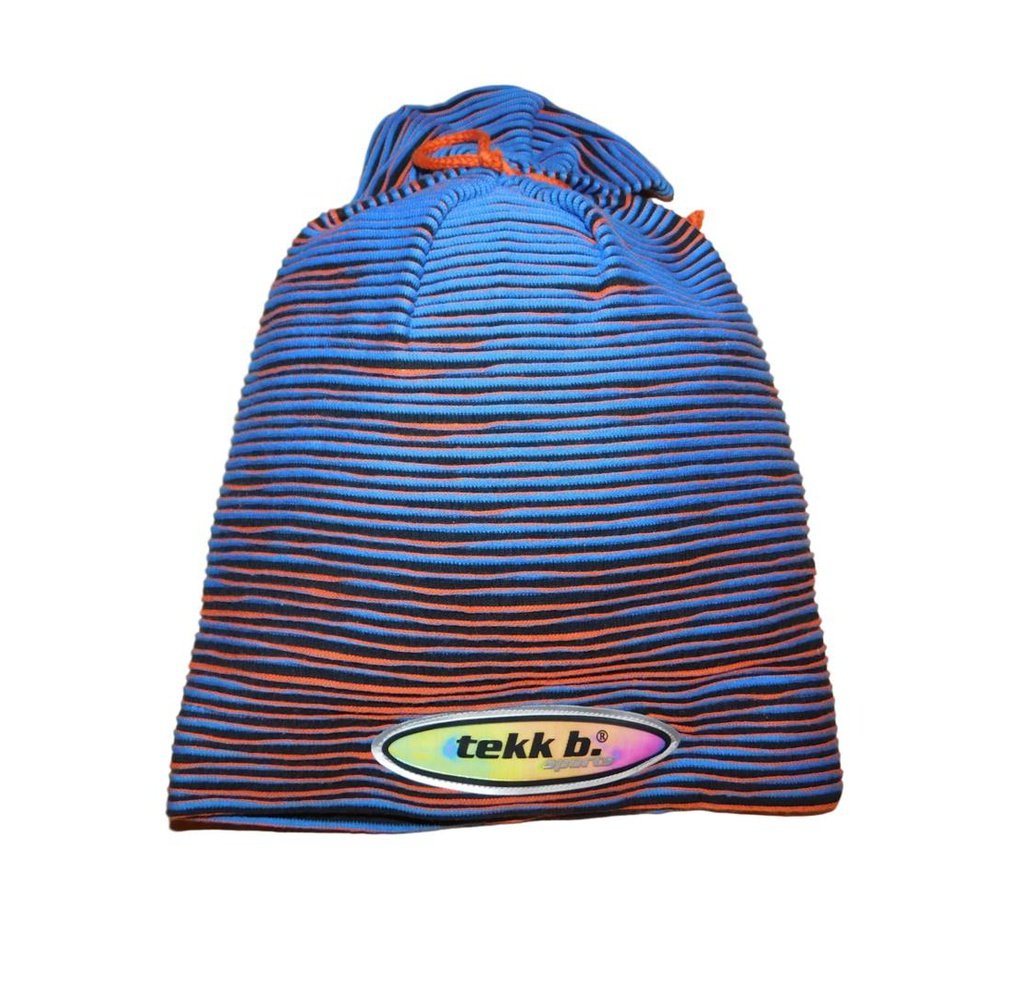 Mütze Sleephat blau/orange/schwarz