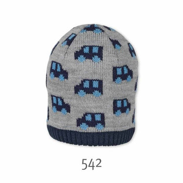 Sterntaler Strickmütze Topfmütze Beanie Cars - Sterntaler® - hutwelt
