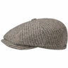 Stetson Hatteras Herringbone Wool Flatcap - Stetson - hutwelt