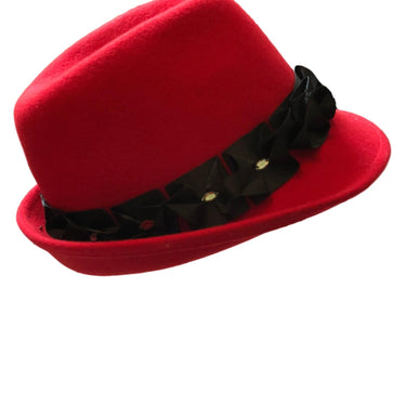 Trachtenhut Trilby rot - faustmann GERMANY - hutwelt