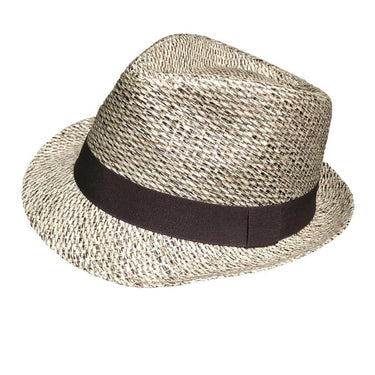 Trilby Strohhut mit Band - hutwelt - hutwelt